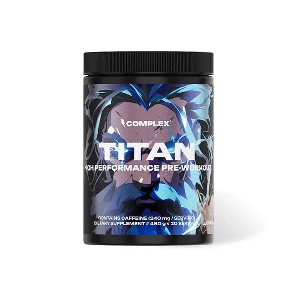 COMPLEX Titan pre-workout citrónové kolieska 400 g