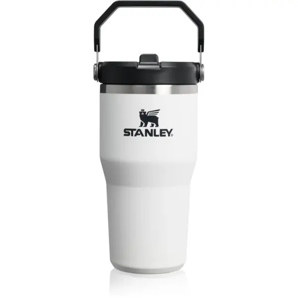 Stanley IceFlow™ Flip Straw 2.0 Tumbler termofľaša z nehrdzavejúcej ocele Chalk 590 ml
