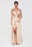 Dámske večerné maxi šaty Edoti