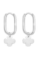 Postříbřené náušnice Lilou