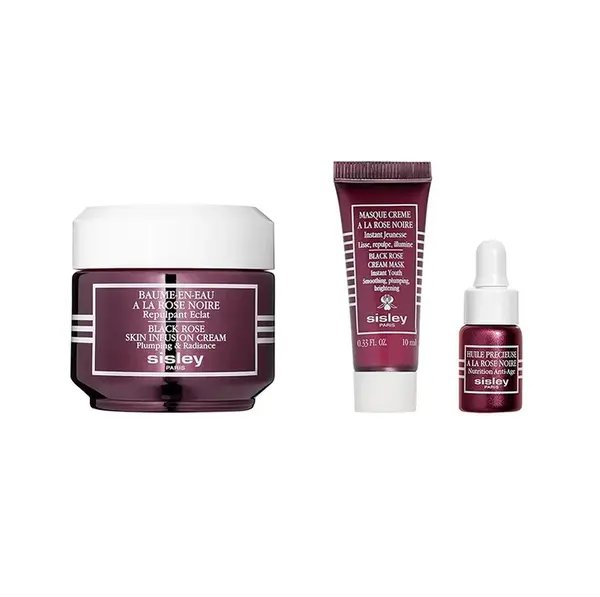 Sisley Black Rose Skin Infusion Cream Discovery Program sada 3 ks