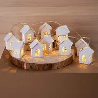 Světelný LED řetěz DOMKY 1,2 m