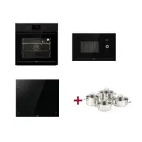 Mora výhodný set rúry VT234GB dosky VDIT65DFF a mikrovlnnej rúry VMT315B s darčekom