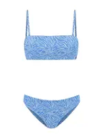 Shiwi Bikiny 'Lola'  azúrová / šedobiela