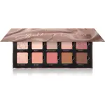 MUA Makeup Academy Eyeshadow Collection 10 Shade Palette paletka očních stínů odstín Silk Nudes 11 g