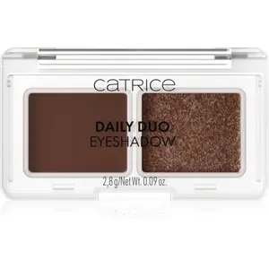 Catrice Daily Duo Eyeshadow duo očné tiene odtieň 030 Deep Nude 2.8 g