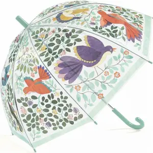 Dětský deštník Květiny a ptáci - střední
