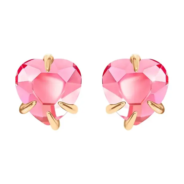 Pozlacené náušnice Lilou Amour 229/7/KOL/ROZ/KR/PO