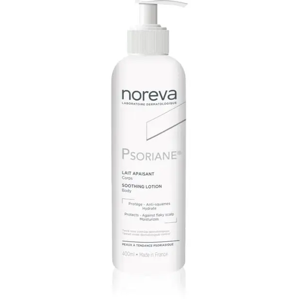 Noreva Psoriane Soothing Lotion zklidňující mléko pro podrážděnou pokožku 400 ml
