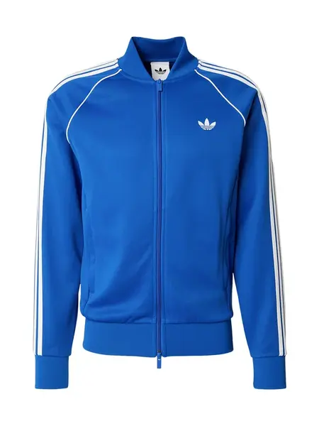 ADIDAS ORIGINALS Tepláková bunda 'SST'  modrá / biela