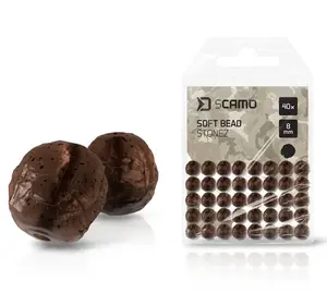 Delphin nárazové kuličky scamo stonez - mix 60 ks (10x4 20x5 20x6 10x8)