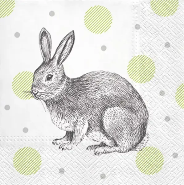 Ubrousek P 33x33 velikonoce SPM000306