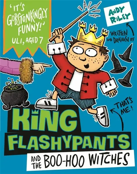King Flashypants and the Boo-Hoo Witches - Andy Riley