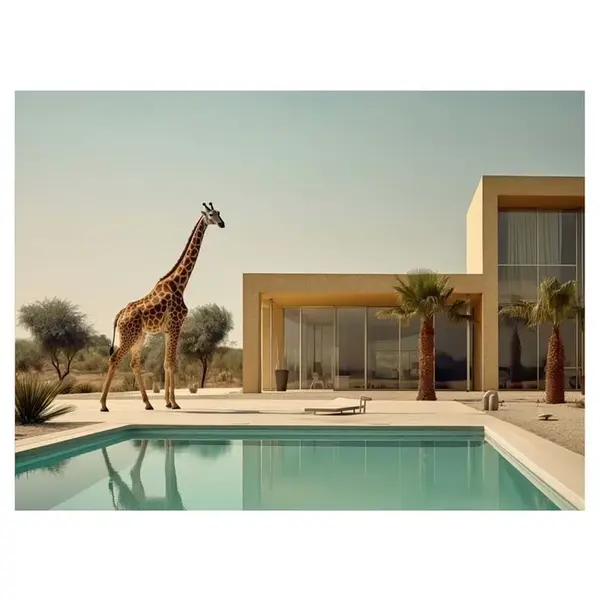 Plakát A.I. ART HARTMAN Urban Zoo 13, 27,94 x 35,56 cm