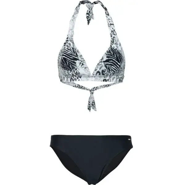 AQUOS TOFIFA Dámské dvoudílné plavky, šedá, velikost