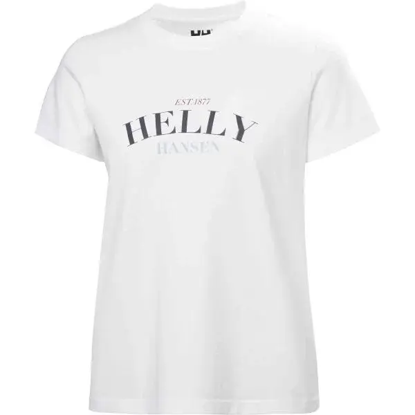 Helly Hansen W CORE GRAPHIC T-SHIRT 2.0 Dámské bavlněné tričko, bílá, velikost