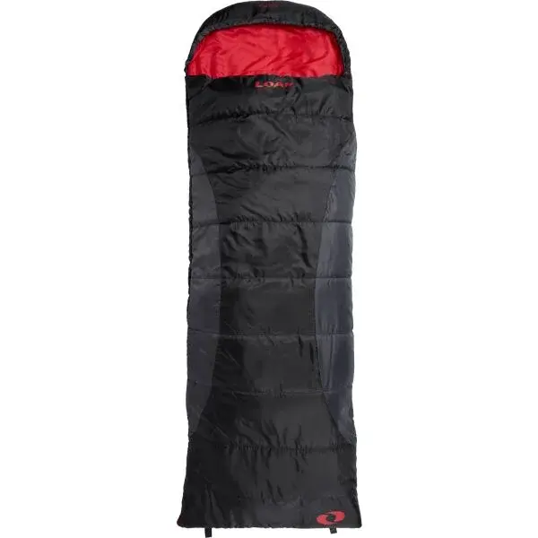LOAP BLOCK Spací vak, čierna, veľkosť 220 cm - pravý zips