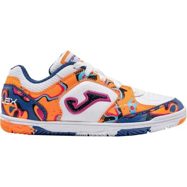 Joma TOP FLEX JR IN Dětská sálová obuv, bílá, velikost