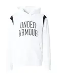 UNDER ARMOUR Športová mikina  čierna / biela