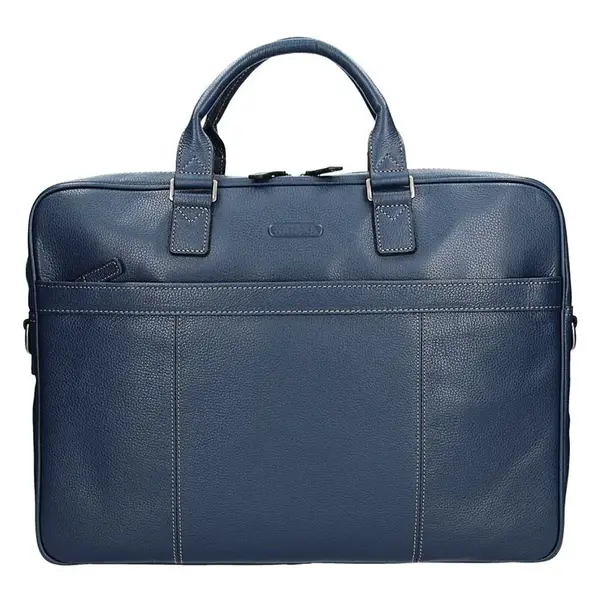 Pánská kožená taška přes rameno Katana Simons - modrá