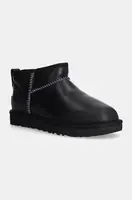 Kožené sněhule UGG Classic Ultra Mini Lthr Regen