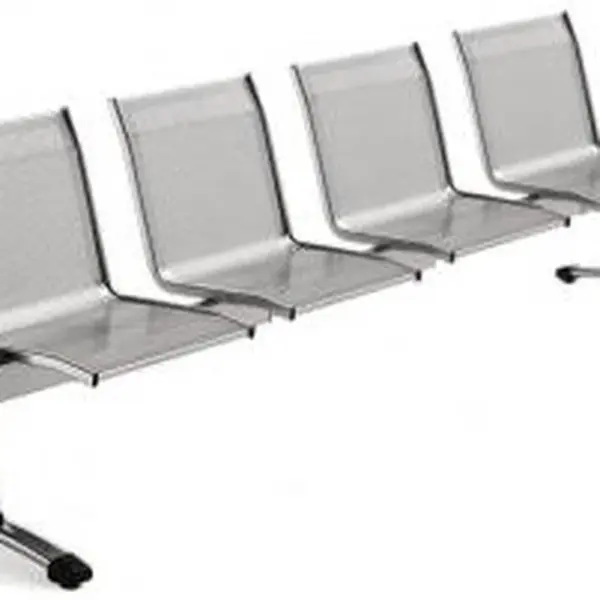 Lavice, multisedák OMP Star, RAL9006 šedá - 4 místná