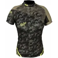 HAVEN SINGLETRAIL W Dámský cyklistický dres, černá, velikost