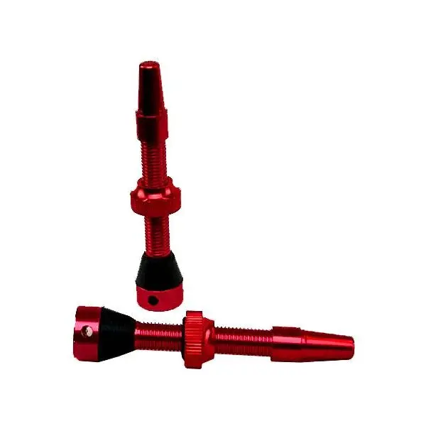 HAVEN ALU 44 MM Bezdušové ventilky, červená, velikost