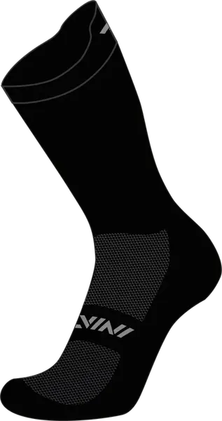 Unisex zateplené ponožky silvini vallonga černá/tmavě šedá 39-41