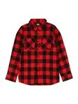 Urban Classics Košeľa  červená / čierna