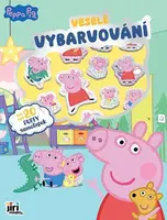 Veselé vybarvování se super samolepkami Prasátko Peppa - -