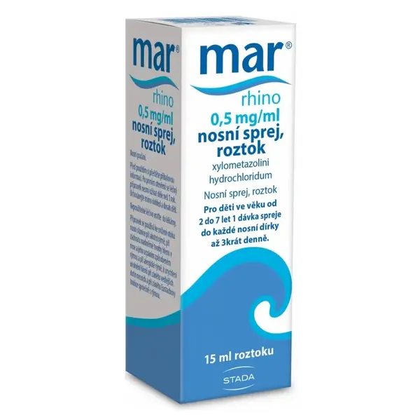 MAR RHINO Nosní sprej 0,05mg/ml 15 ml