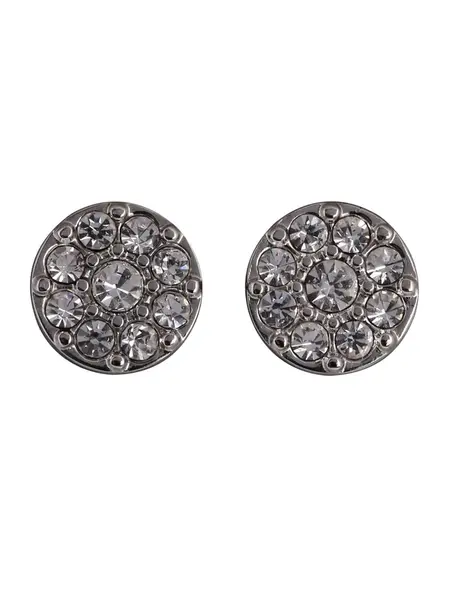 FOSSIL Náušnice  strieborná / priehľadná