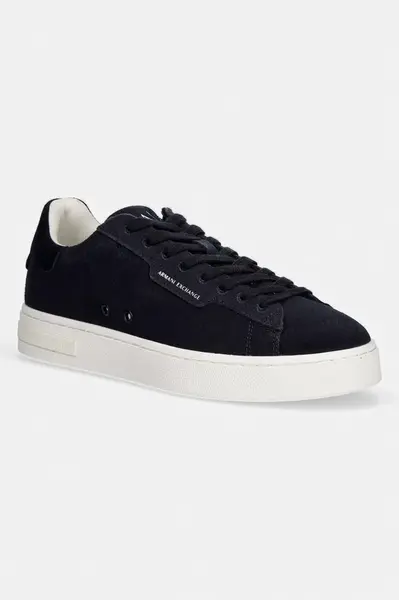 Armani Exchange tenisky pánske semišové