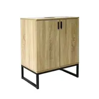 Ceramia Easy skrinka pod umývadlo bez umývadla 60x73x36 cm svetlý dub lesk EASYUMDO