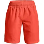 Under Armour WOVEN GRAPHIC SHORTS Chlapčenské kraťasy, oranžová, veľkosť M