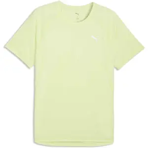 Puma RUN FAVORITE VELOCITY TEE Pánske športové tričko, svetlo zelená, veľkosť