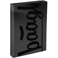 BAAGL JUMBO DARKNESS Dosky na školské zošity A4, tmavo sivá, veľkosť