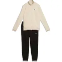 Puma METALLIC FULL ZIP TRACKSUIT TR Dámska tepláková súprava, béžová, veľkosť