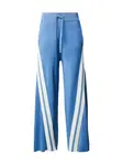 PINKO Nohavice 'TORMENTA'  svetlomodrá / biela