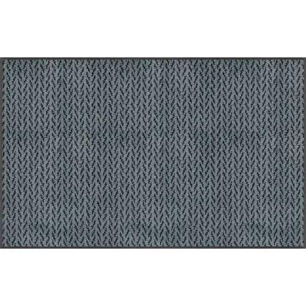 Esposa DVEŘNÍ ROHOŽKA, 75/120 cm, antracitová, modrošedá