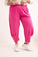 Kesi Włoski Plus Size kalhoty s nízkým pasem