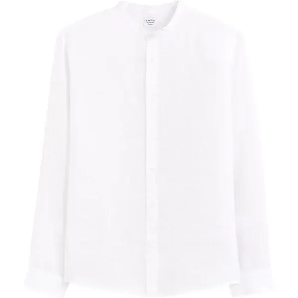 CELIO DAMAOLIN Lehká letní košile, bílá, velikost