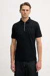 Karl Lagerfeld Bavlněné polo tričko Karl Lagerfeld