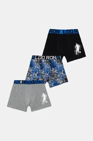 CR7 Cristiano Ronaldo Dětské boxerky CR7 Cristiano Ronaldo 3-pack