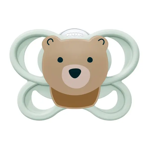 NUK Perfect Match Air Dudlík 0–6m box 1 ks bear