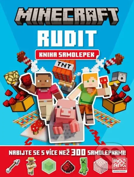 Minecraft - Rudit - Kniha samolepek - kolektív autorov - kniha z kategorie Úkoly pro děti