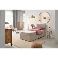 P & B AMERICKÁ POSTEL, 90/200 cm, pískové barvy