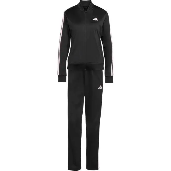 adidas ESSENTIALS 3-STRIPES TRACKSUITS Dámská tepláková souprava, černá, velikost