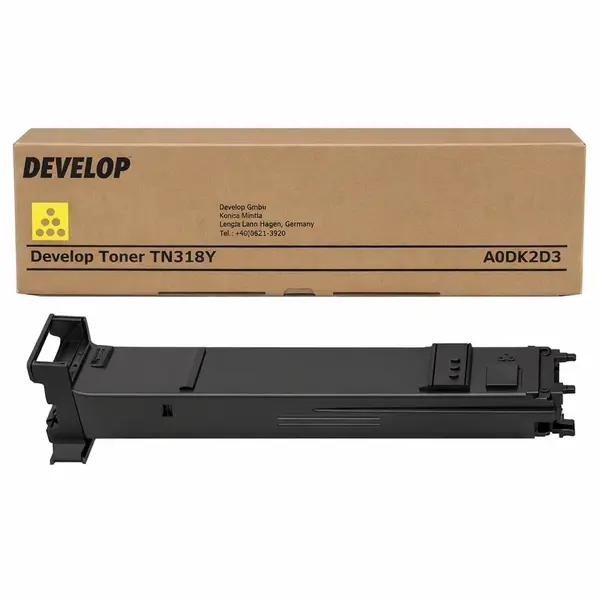 Develop TN-318Y A0DK2D3 žltý (yellow) originálny toner